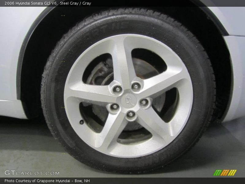Steel Gray / Gray 2006 Hyundai Sonata GLS V6