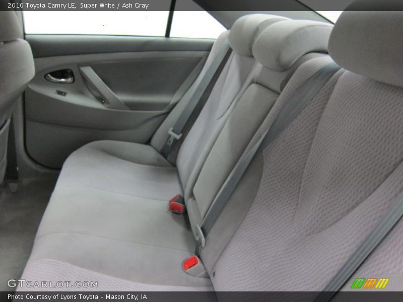 Super White / Ash Gray 2010 Toyota Camry LE