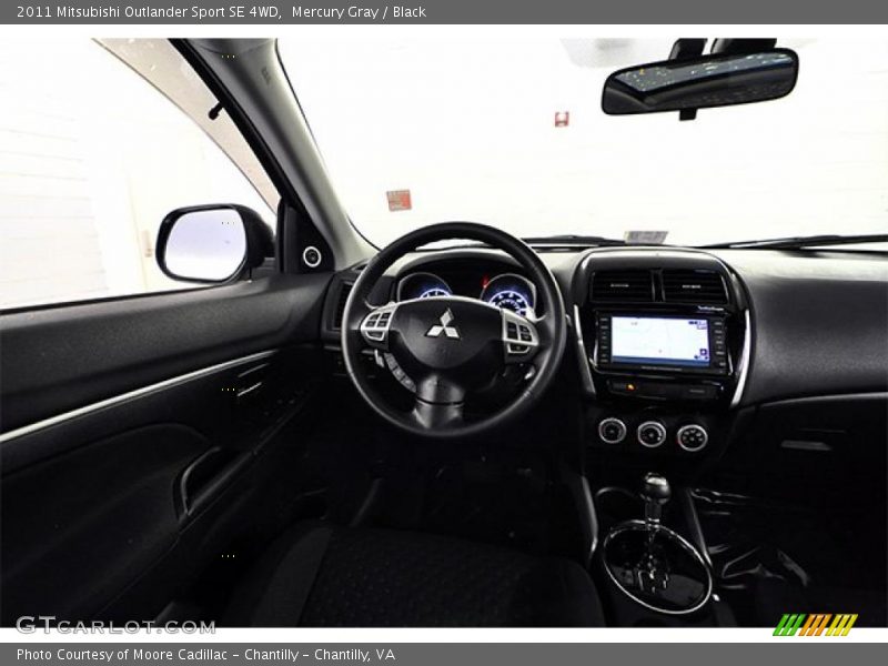 Mercury Gray / Black 2011 Mitsubishi Outlander Sport SE 4WD