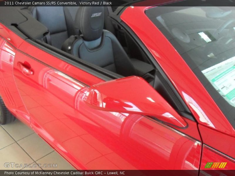 Victory Red / Black 2011 Chevrolet Camaro SS/RS Convertible