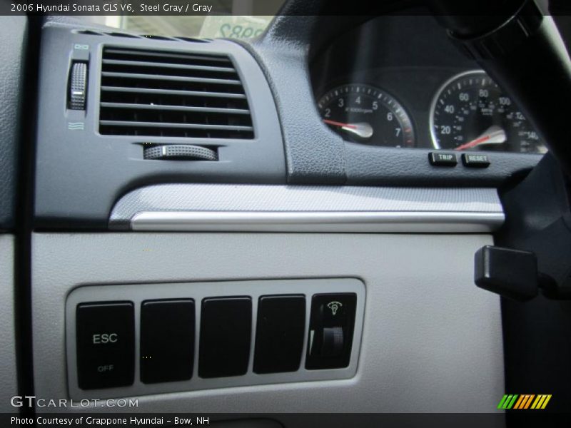 Steel Gray / Gray 2006 Hyundai Sonata GLS V6
