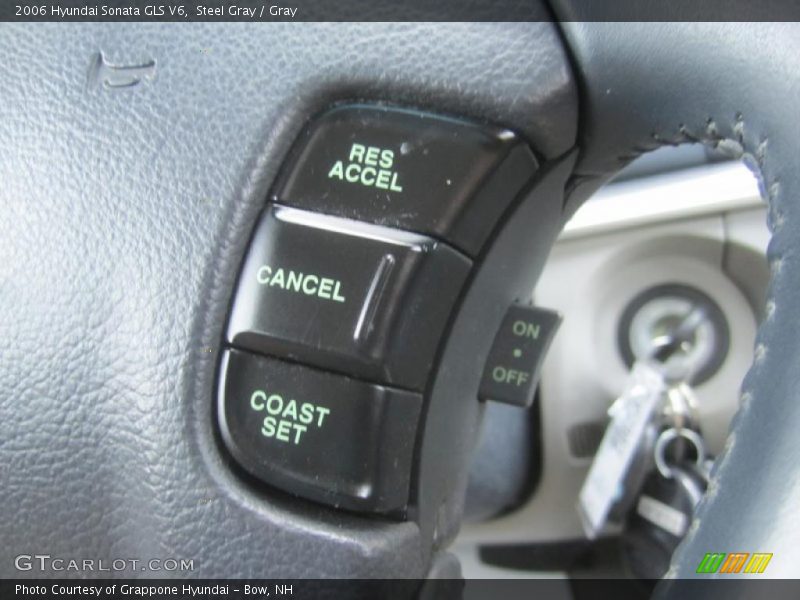 Steel Gray / Gray 2006 Hyundai Sonata GLS V6