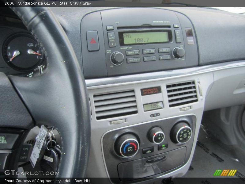 Steel Gray / Gray 2006 Hyundai Sonata GLS V6