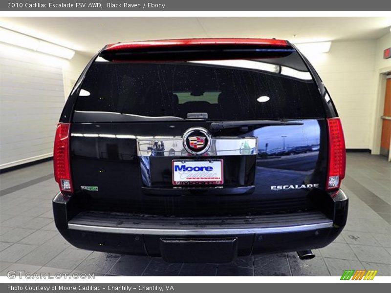 Black Raven / Ebony 2010 Cadillac Escalade ESV AWD