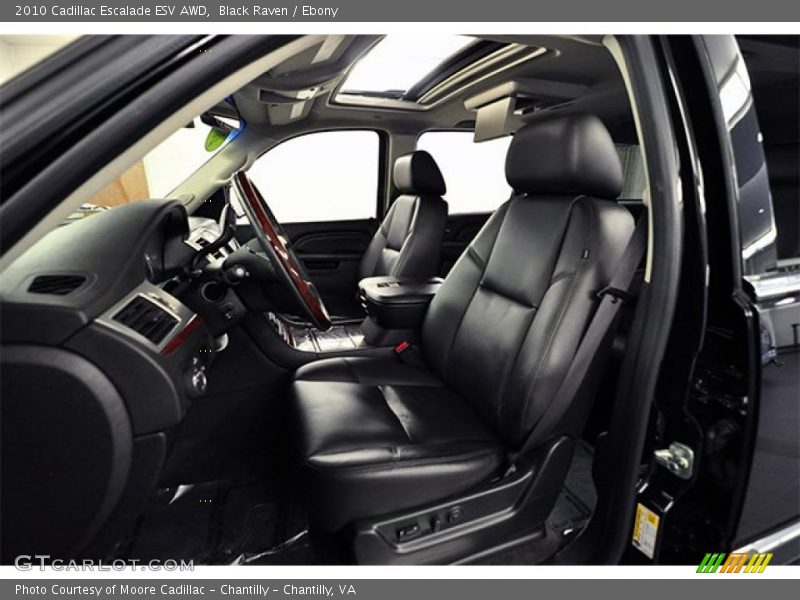  2010 Escalade ESV AWD Ebony Interior