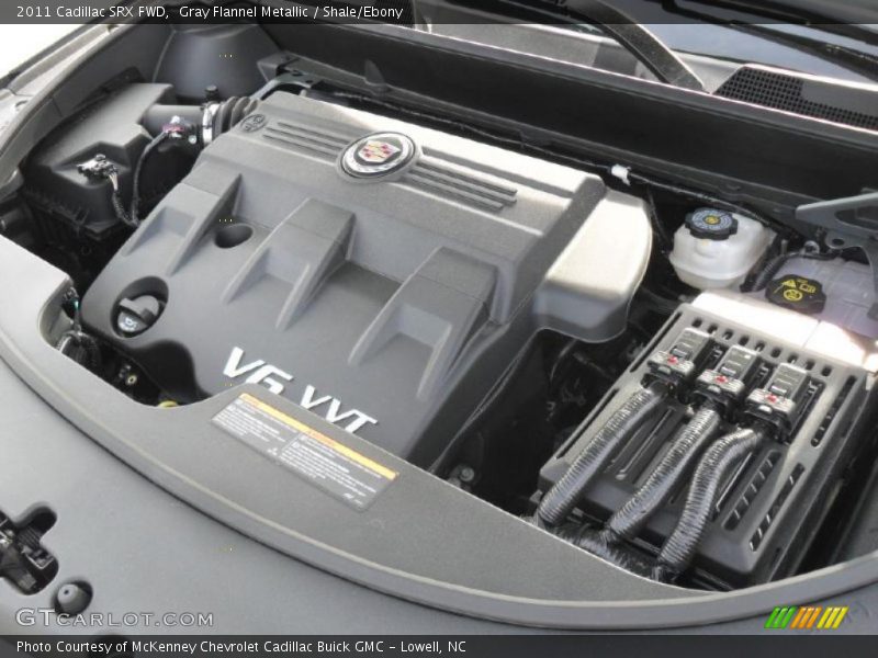 Gray Flannel Metallic / Shale/Ebony 2011 Cadillac SRX FWD
