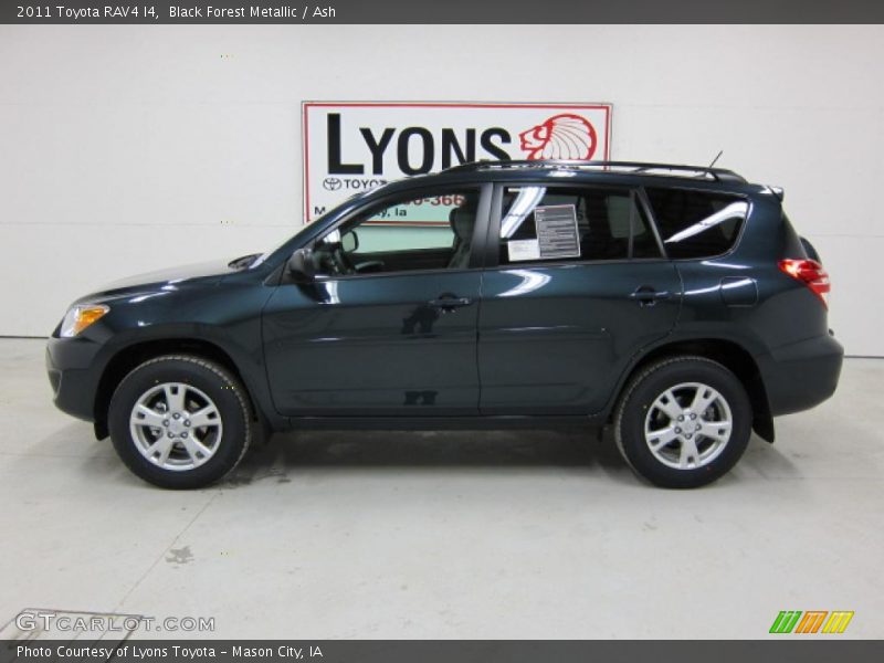 Black Forest Metallic / Ash 2011 Toyota RAV4 I4