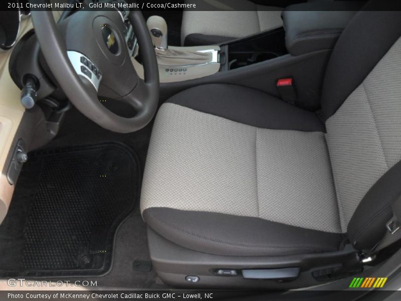 Gold Mist Metallic / Cocoa/Cashmere 2011 Chevrolet Malibu LT