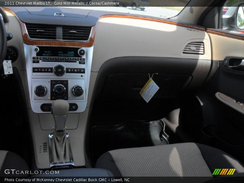 Gold Mist Metallic / Cocoa/Cashmere 2011 Chevrolet Malibu LT