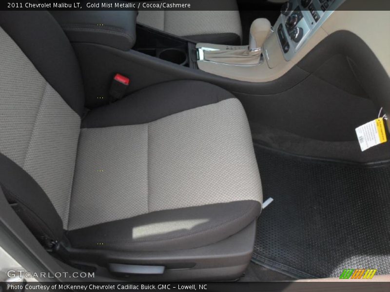 Gold Mist Metallic / Cocoa/Cashmere 2011 Chevrolet Malibu LT