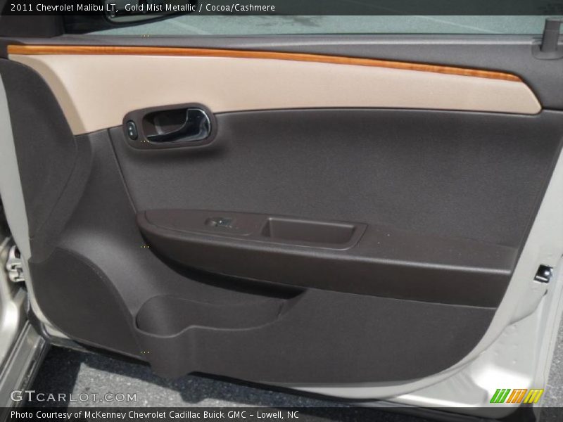 Gold Mist Metallic / Cocoa/Cashmere 2011 Chevrolet Malibu LT