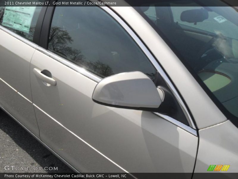 Gold Mist Metallic / Cocoa/Cashmere 2011 Chevrolet Malibu LT