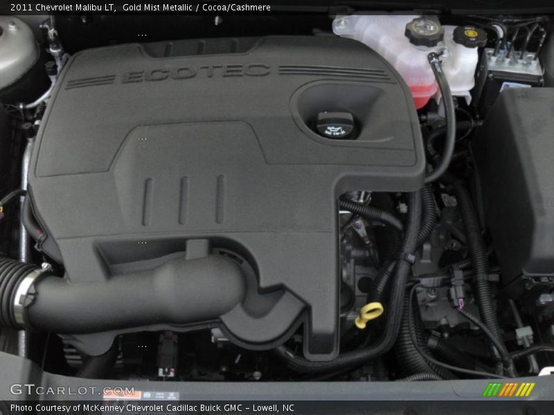 Gold Mist Metallic / Cocoa/Cashmere 2011 Chevrolet Malibu LT