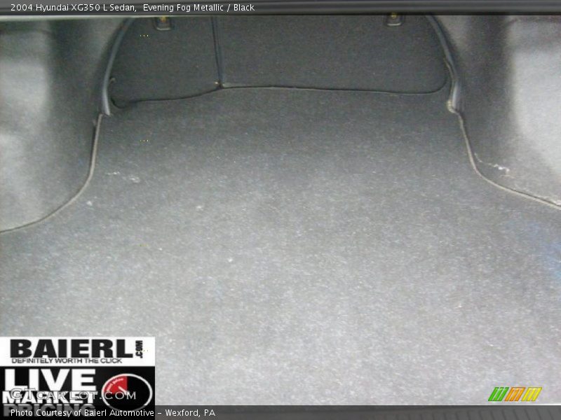 Evening Fog Metallic / Black 2004 Hyundai XG350 L Sedan