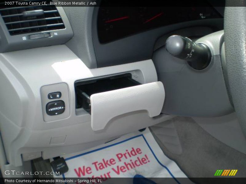 Blue Ribbon Metallic / Ash 2007 Toyota Camry CE