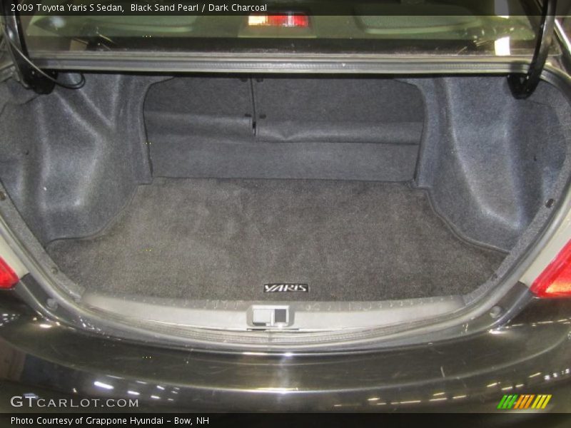 Black Sand Pearl / Dark Charcoal 2009 Toyota Yaris S Sedan