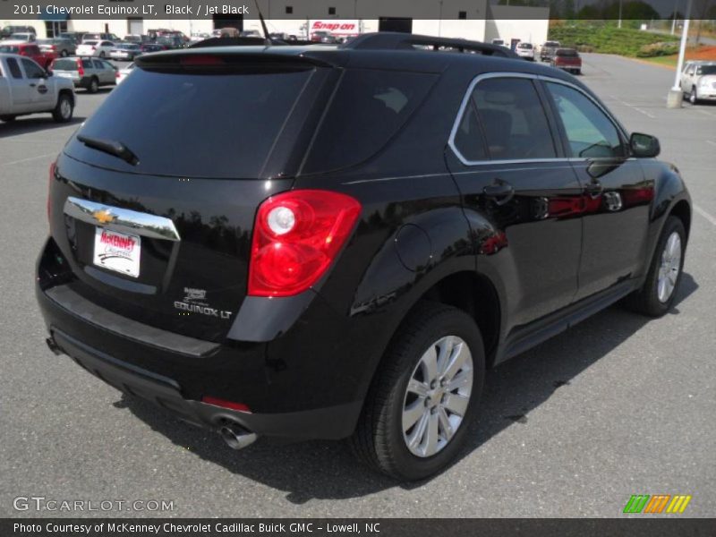 Black / Jet Black 2011 Chevrolet Equinox LT