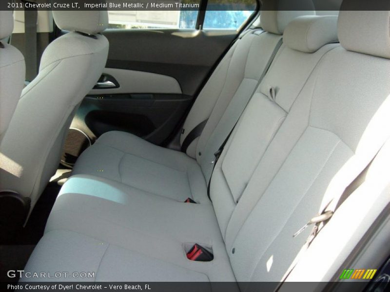 Imperial Blue Metallic / Medium Titanium 2011 Chevrolet Cruze LT