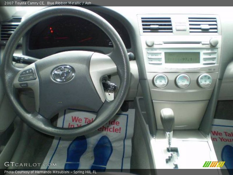 Blue Ribbon Metallic / Ash 2007 Toyota Camry CE