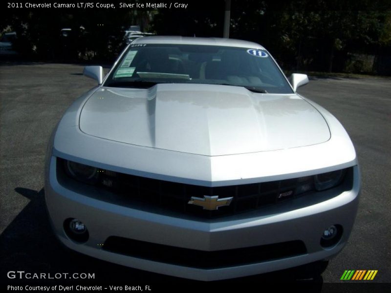 Silver Ice Metallic / Gray 2011 Chevrolet Camaro LT/RS Coupe