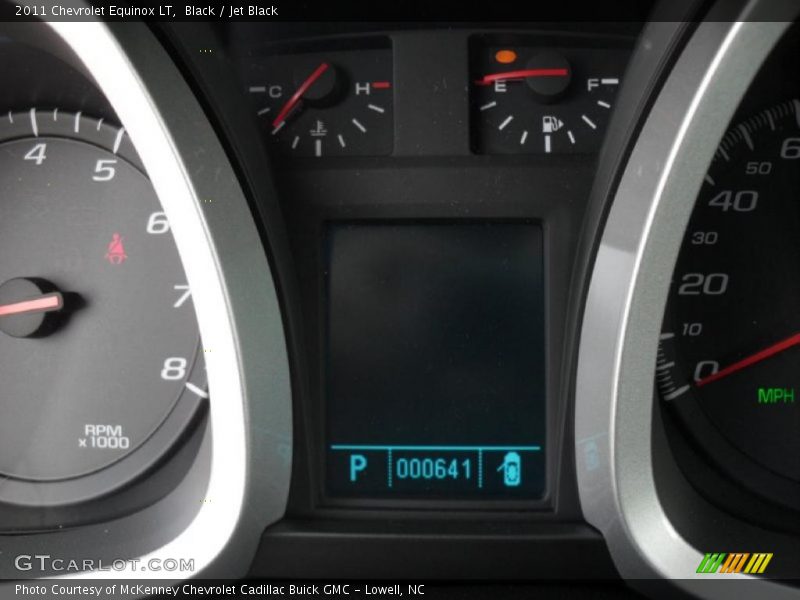 Black / Jet Black 2011 Chevrolet Equinox LT