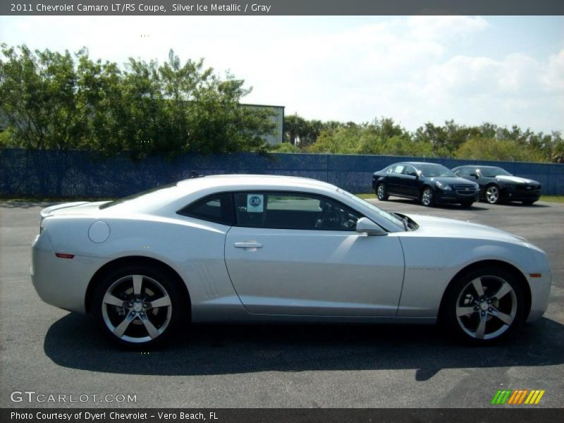 Silver Ice Metallic / Gray 2011 Chevrolet Camaro LT/RS Coupe
