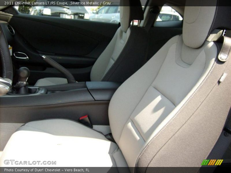 Silver Ice Metallic / Gray 2011 Chevrolet Camaro LT/RS Coupe