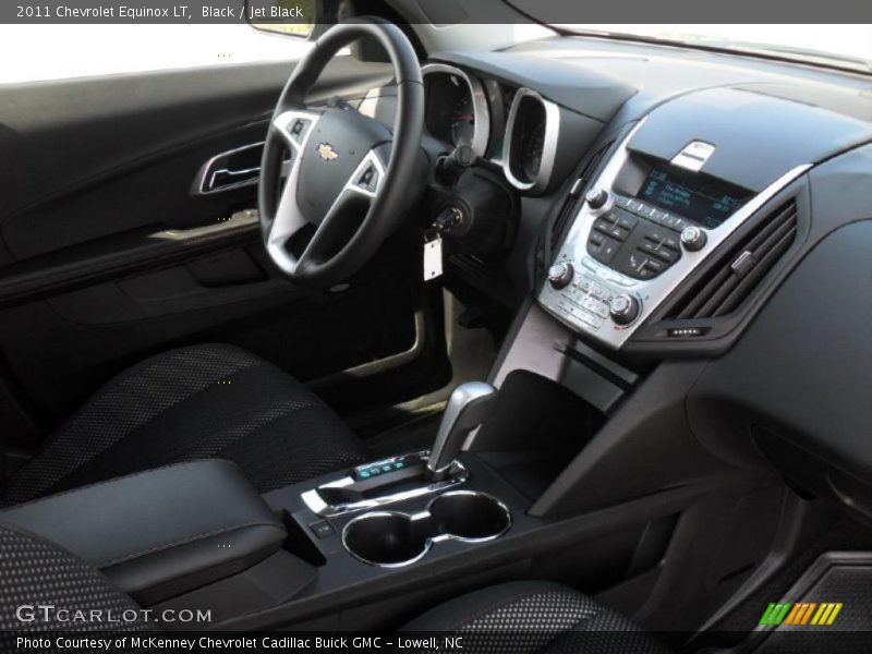 Black / Jet Black 2011 Chevrolet Equinox LT