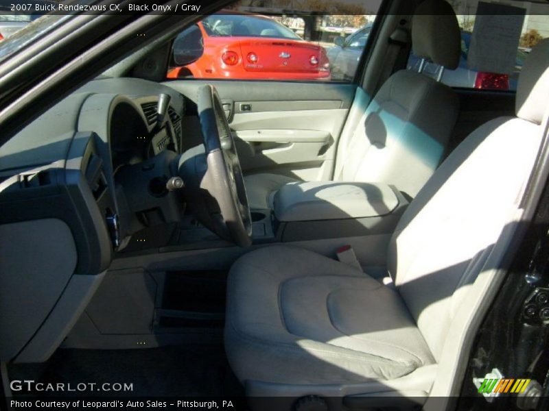 Black Onyx / Gray 2007 Buick Rendezvous CX