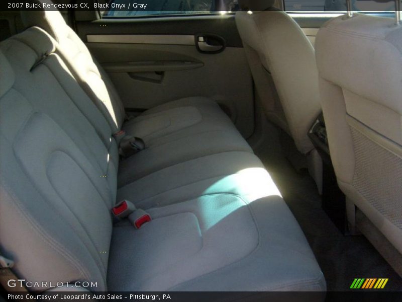 Black Onyx / Gray 2007 Buick Rendezvous CX