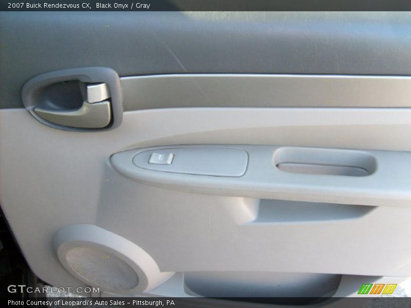Black Onyx / Gray 2007 Buick Rendezvous CX