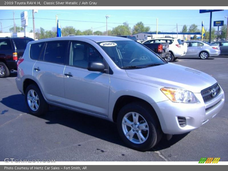 Classic Silver Metallic / Ash Gray 2009 Toyota RAV4 I4