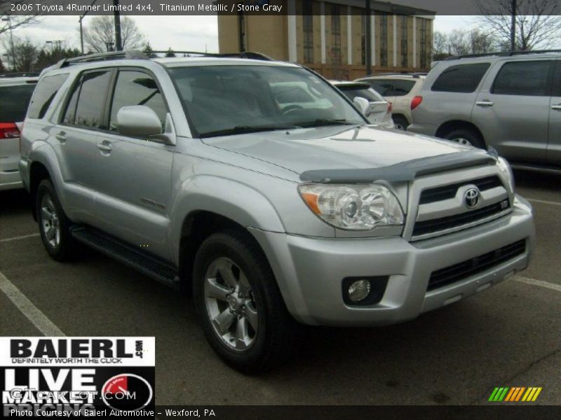 Titanium Metallic / Stone Gray 2006 Toyota 4Runner Limited 4x4
