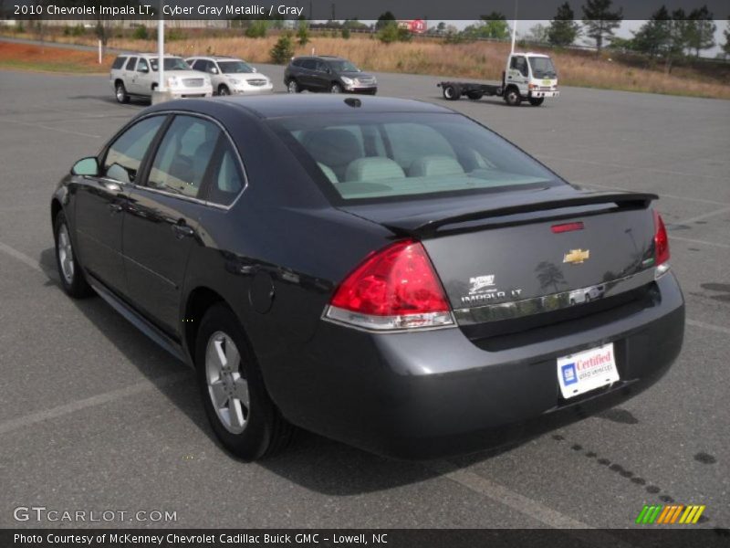 Cyber Gray Metallic / Gray 2010 Chevrolet Impala LT