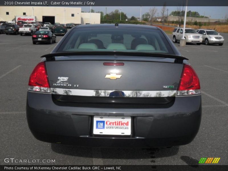Cyber Gray Metallic / Gray 2010 Chevrolet Impala LT