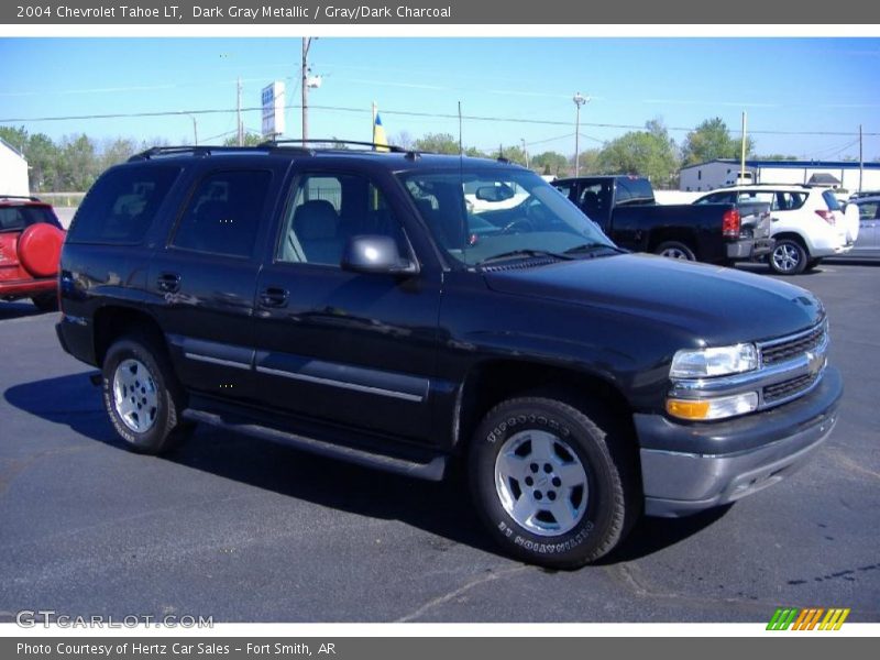 Dark Gray Metallic / Gray/Dark Charcoal 2004 Chevrolet Tahoe LT