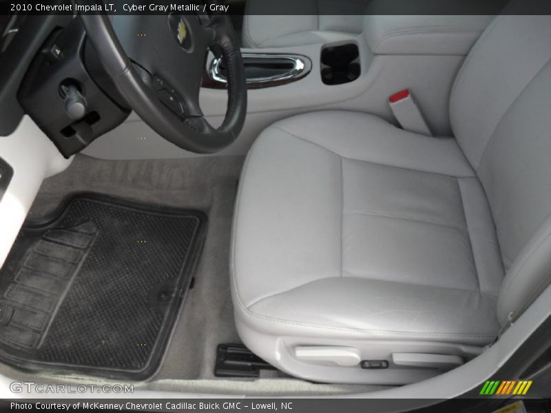 Cyber Gray Metallic / Gray 2010 Chevrolet Impala LT