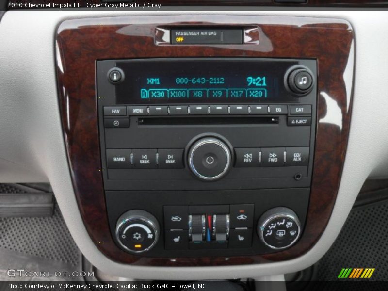 Cyber Gray Metallic / Gray 2010 Chevrolet Impala LT