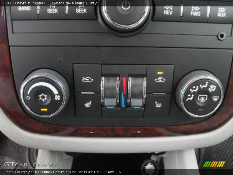 Cyber Gray Metallic / Gray 2010 Chevrolet Impala LT