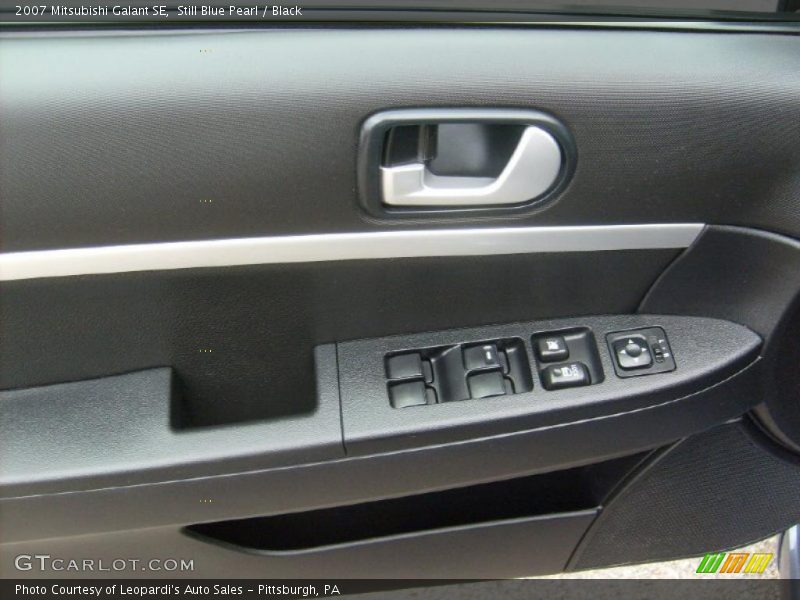Still Blue Pearl / Black 2007 Mitsubishi Galant SE