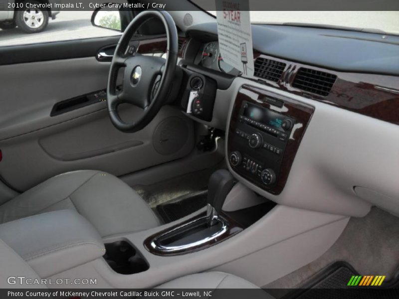 Cyber Gray Metallic / Gray 2010 Chevrolet Impala LT