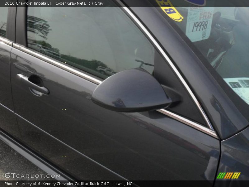 Cyber Gray Metallic / Gray 2010 Chevrolet Impala LT