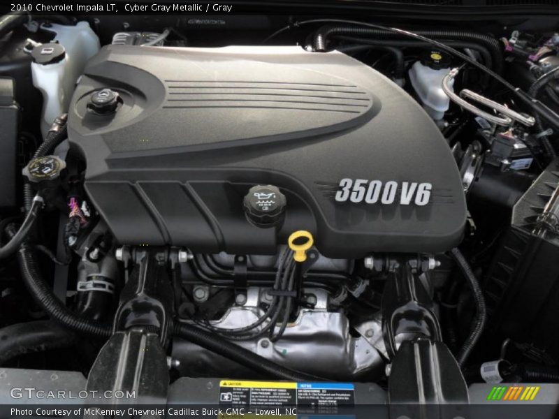 Cyber Gray Metallic / Gray 2010 Chevrolet Impala LT