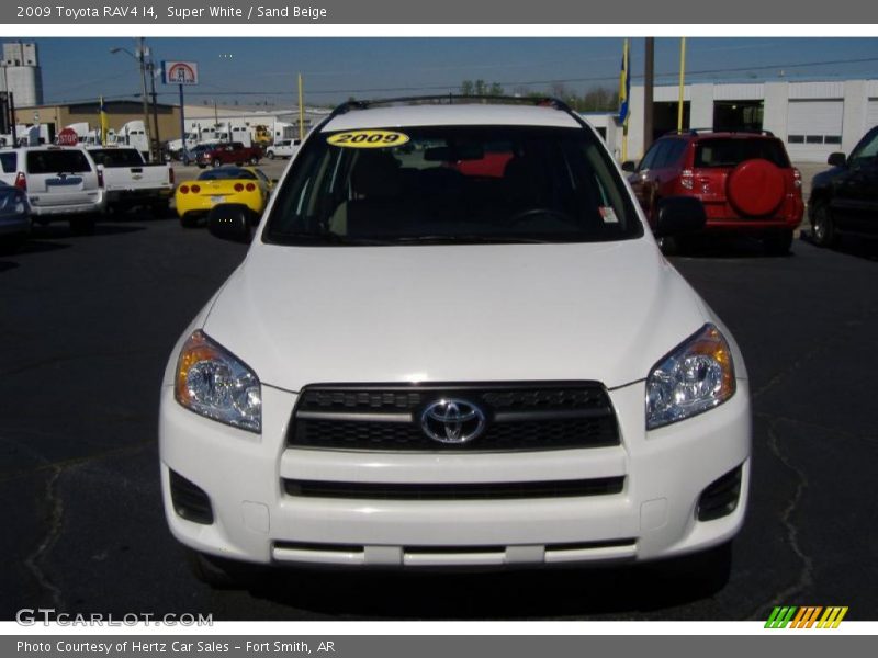 Super White / Sand Beige 2009 Toyota RAV4 I4