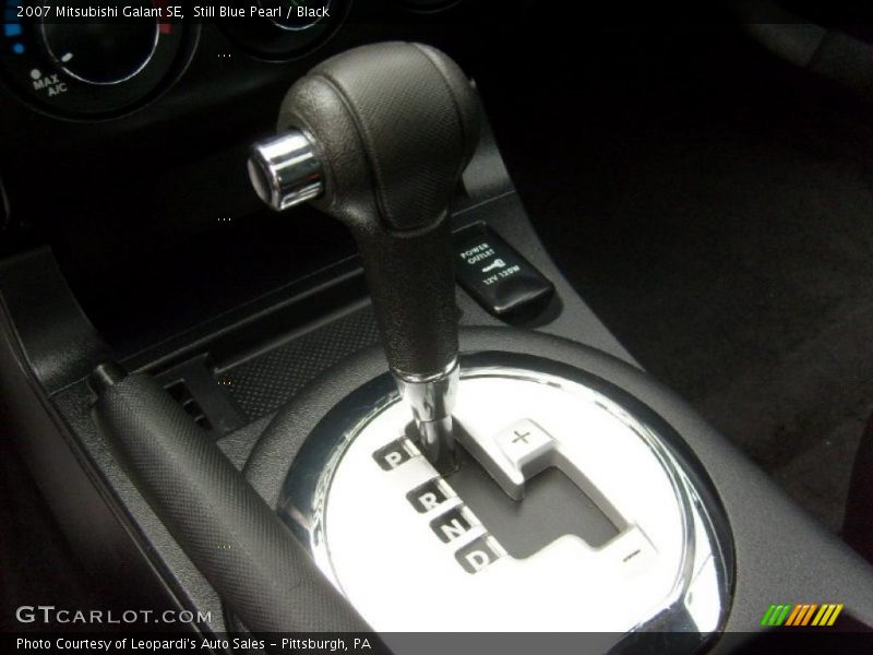 Still Blue Pearl / Black 2007 Mitsubishi Galant SE