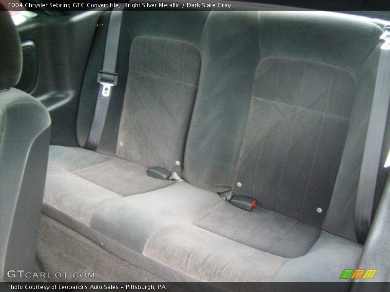 Bright Silver Metallic / Dark Slate Gray 2004 Chrysler Sebring GTC Convertible