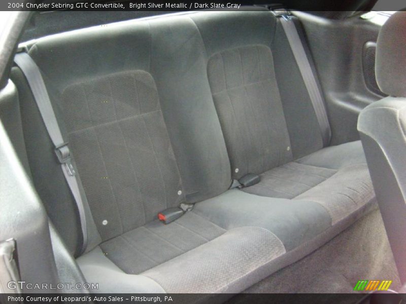  2004 Sebring GTC Convertible Dark Slate Gray Interior