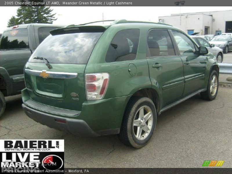 Meander Green Metallic / Light Cashmere 2005 Chevrolet Equinox LT AWD