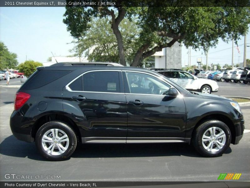 Black Granite Metallic / Jet Black 2011 Chevrolet Equinox LT