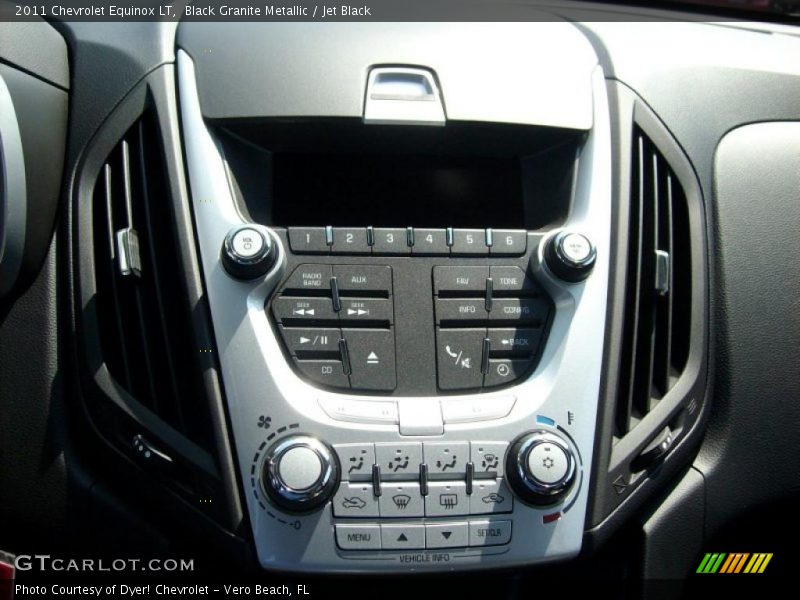 Black Granite Metallic / Jet Black 2011 Chevrolet Equinox LT